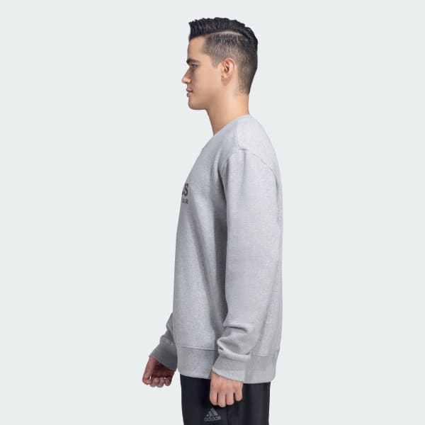 adidas ALL SEASON GYM SWEATSHIRT Grey adidas India