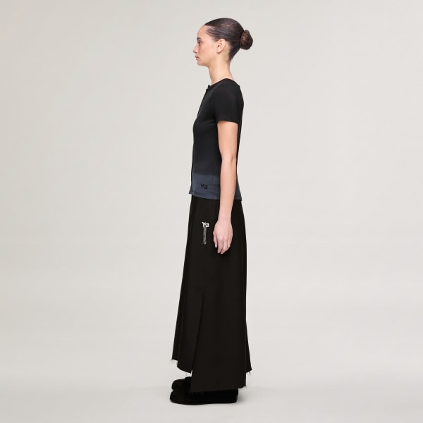 noir T-SHIRT AJUSTÉ DIP DYE Y-3