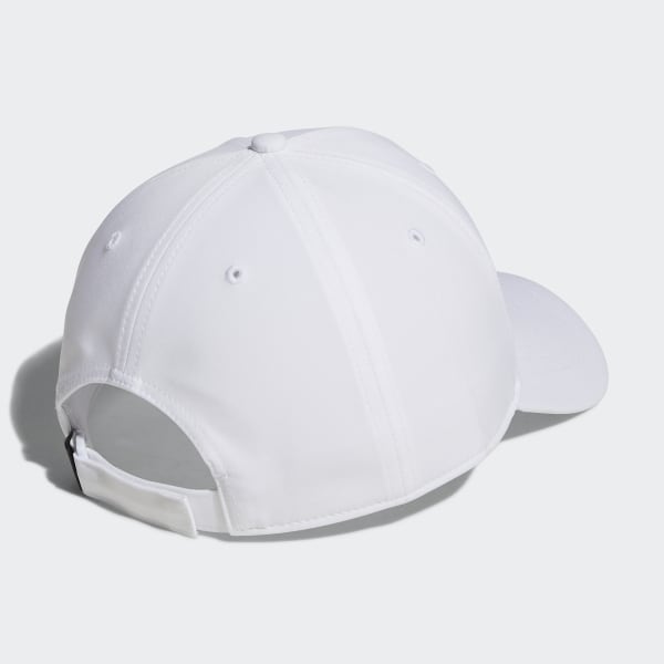 White Badge of Sport Logo Cap