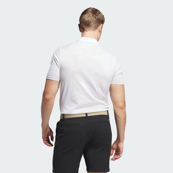 White Go-to Primeknit Polo Shirt