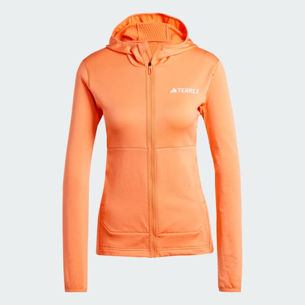 Naranja CASACA CON CAPUCHA TERREX XPERIOR FELPA LIGERA