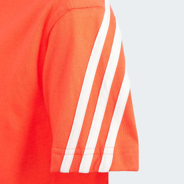 adidas Future Icons 3-Stripes T-Shirt - Red | adidas UK