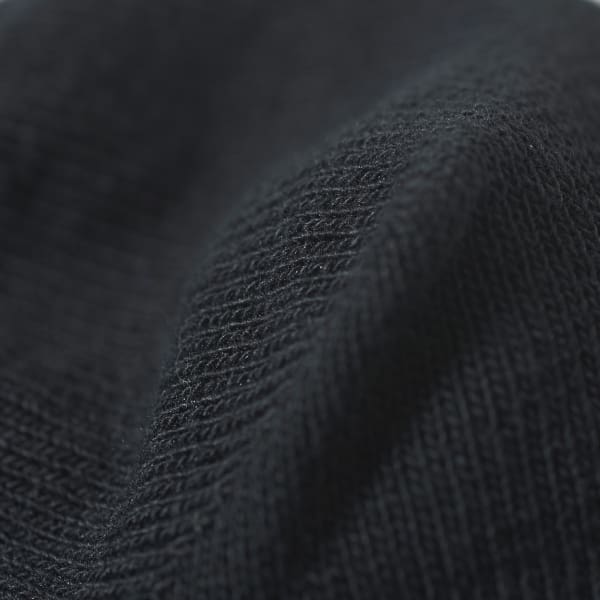 Black Trefoil Liner Socks 3 Pairs