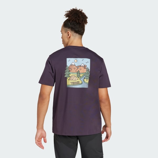 Purple AEROREADY Graphic Tee