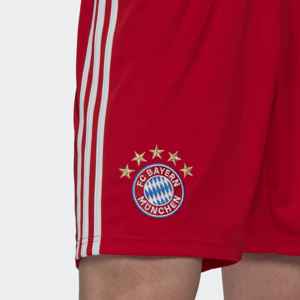 Czerwony FC Bayern 22/23 Home Shorts JME84