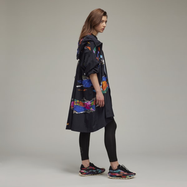 Zwart CH2 Allover Print Parka TS720
