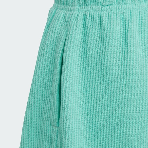Verde Shorts Lounge Waffle Knit Holgados