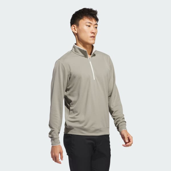 Verde Maglia Lightweight Half-Zip