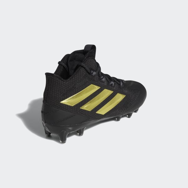 adidas freak x carbon mid black and gold