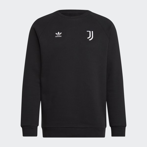 cierna Mikina Juventus Essentials Trefoil Crewneck BWU06