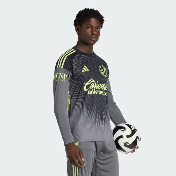 Gris Jersey de portero Club América 25/26 manga larga