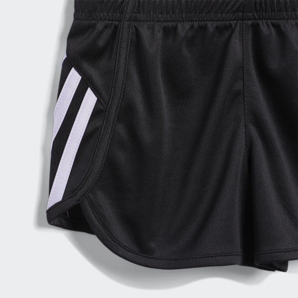 purple adidas soccer shorts