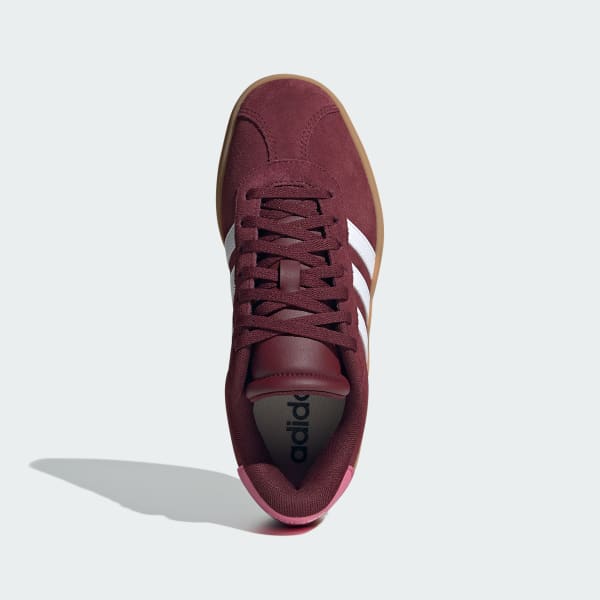 Adidas vl court 2. burgundy sale