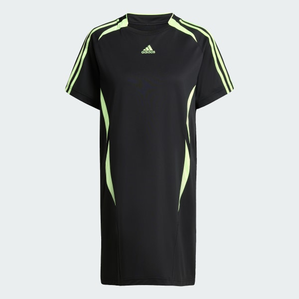 adidas Teamgeist Adicolor Tee Dress - Black | Free Shipping
