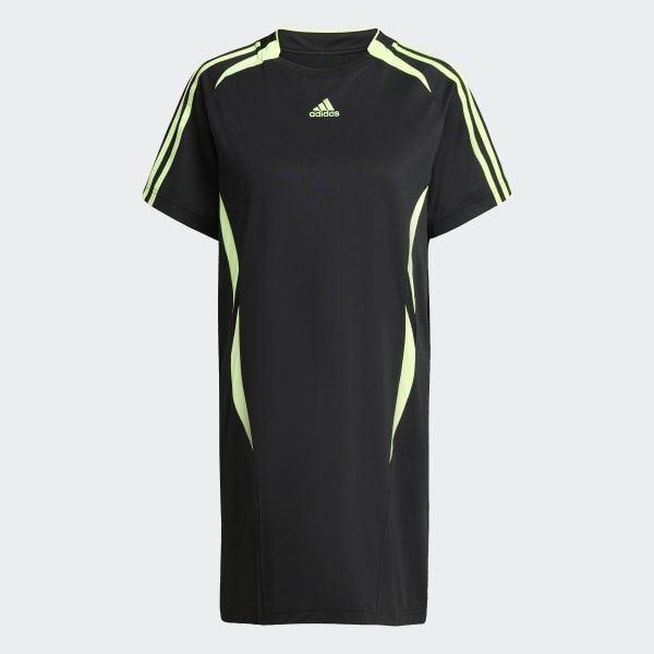 adidas Teamgeist Adicolor Tee Dress - Black | Free Shipping