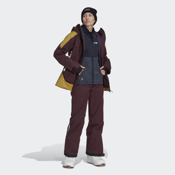 cervená Nohavice Resort Two-Layer Insulated Stretch