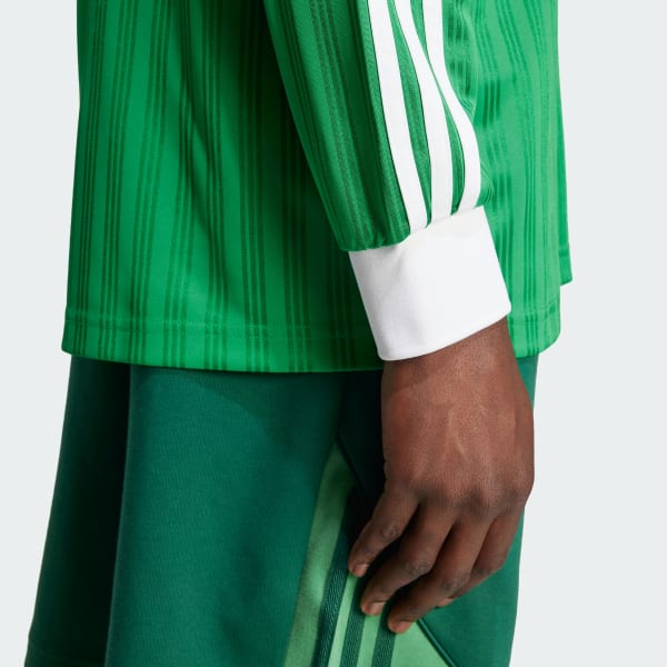 adidas Adicolor Piqué Football Longsleeve - Grün | adidas