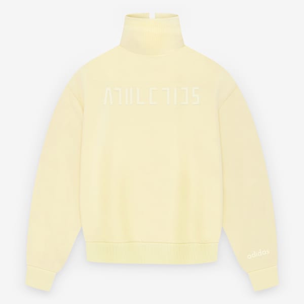 Yellow Fear of God Athletics Womens Tricot Mock Neck Pullover
