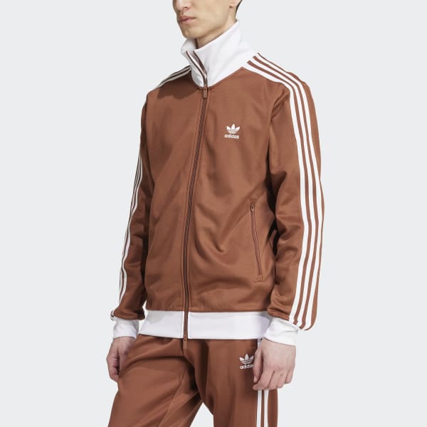 美品 old adidas brown track jacket 在原みゆ紀 90s old adidas track jacket 在原みゆ紀 brown