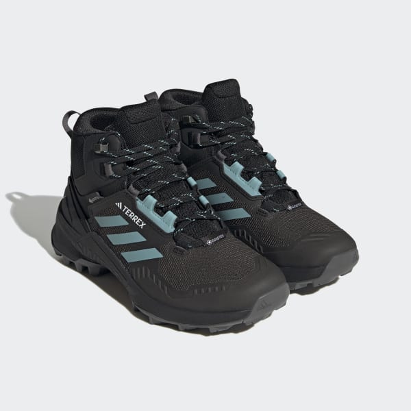 Fuerza motriz Manual radical adidas TERREX Swift R3 Mid GORE-TEX Hiking Shoes - Black | Women's Hiking |  adidas US