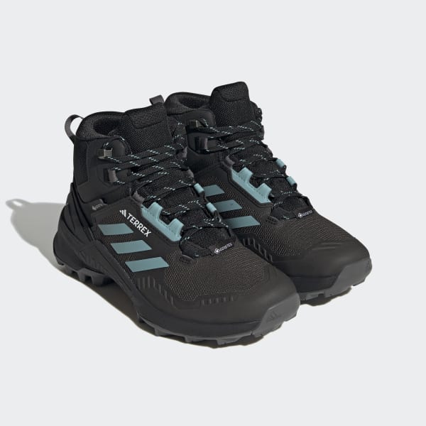 adidas Terrex Swift R3 Mid GORE TEX Hiking Shoes Black adidas UK