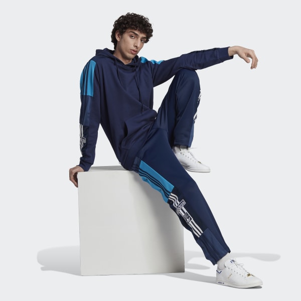 Bleu Pantalon Adicolor Adibreak QB192