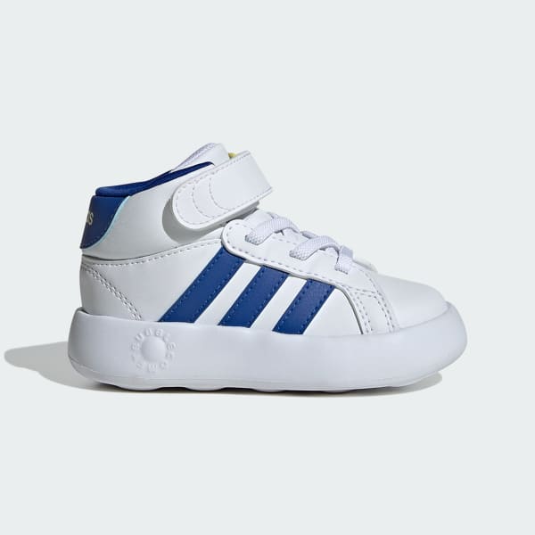 Blanc Chaussure Grand Court Mid Enfants