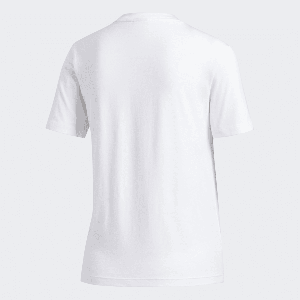 Blanco Camiseta Trifolio