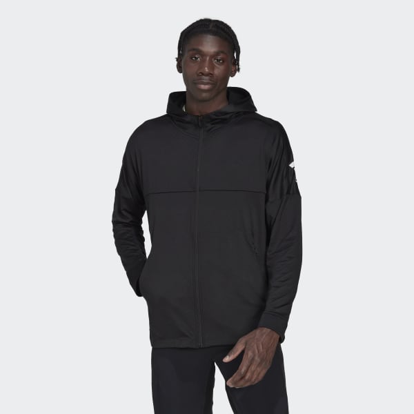 Chaqueta con capucha Workout - Negro adidas |