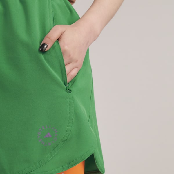 zelená Šortky adidas by Stella McCartney TruePurpose Training VS010