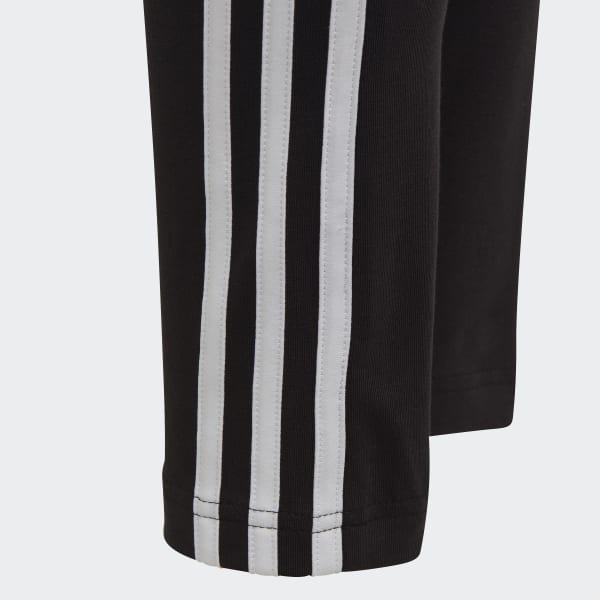 Noir Tight 3-Stripes Cotton