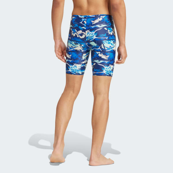 Adidas badehose blau online