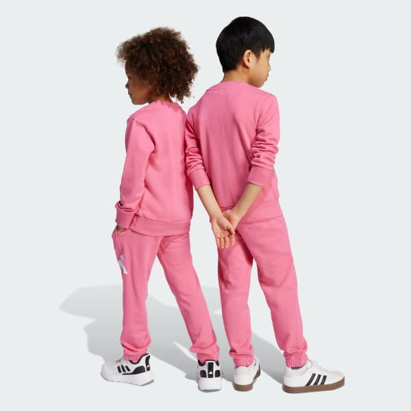 Pembe Essentials Joggers Çocuk Eşofman Takımı