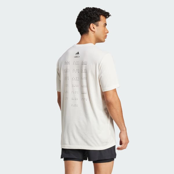 White LES MILLS Program Graphic Tee