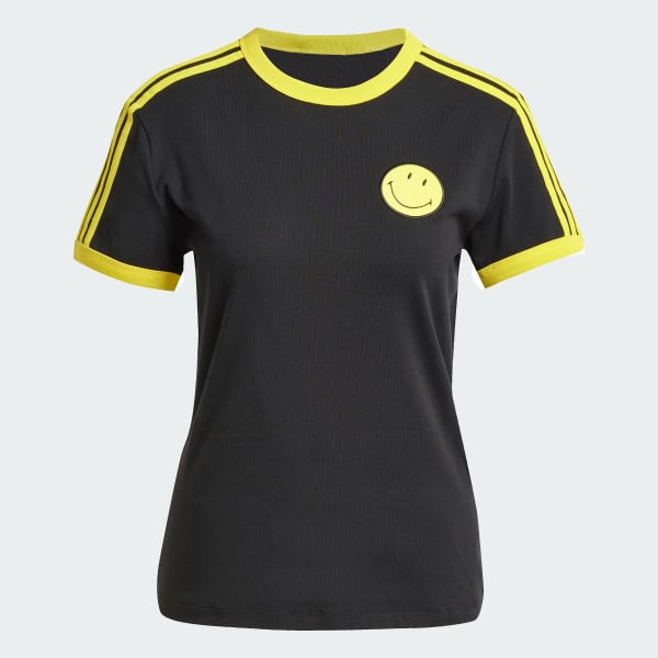 Negro Playera Smiley Cali