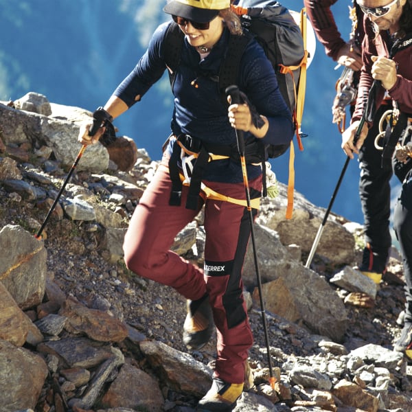 Burgundy Techrock Mountaineering Pants UW332