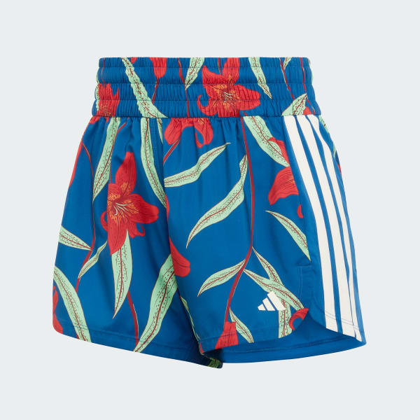 Blue ADIDAS x FARM PIO PACER SHORTS
