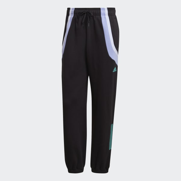 Black Sportswear Fleece Pants VA834