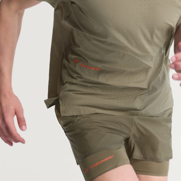 Verde playera de Running Adi365 H.Koumori