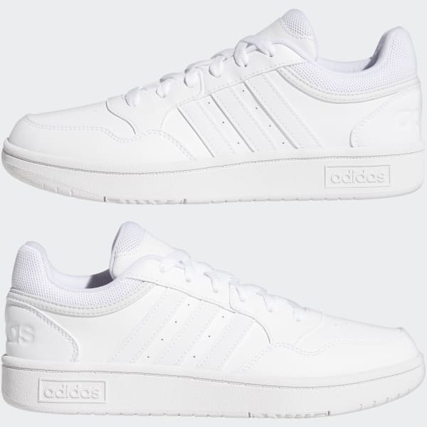 Hoops 3.0 Low Classic Shoes - White | women basketball | adidas US