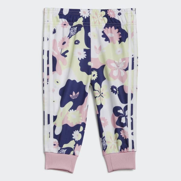 Blanco Conjunto SST Estampado Floral