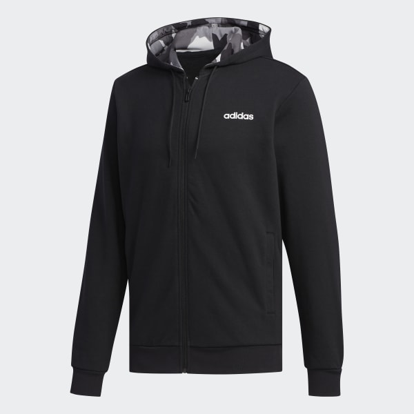 adidas track hooded jacket