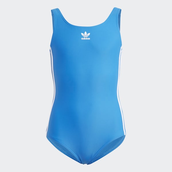 Niebieski Originals Adicolor 3-Stripes Swimsuit