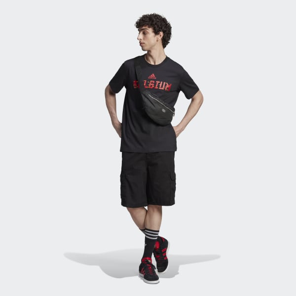 noir T-shirt Belgique Coupe du Monde de la FIFA 2022™
