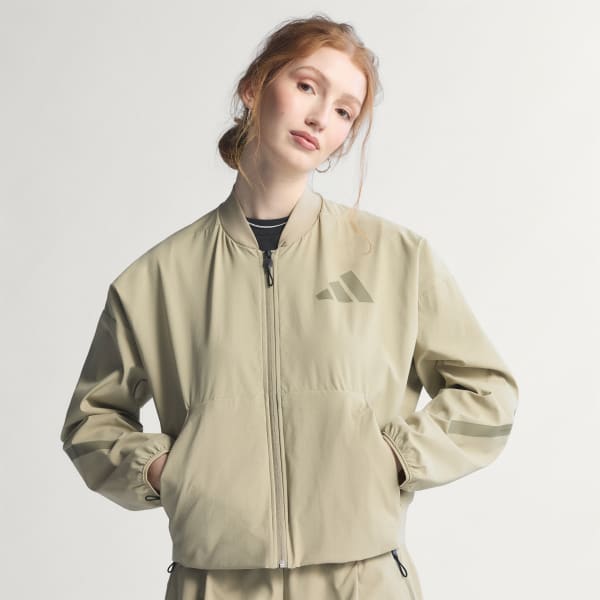 Castanho CASACO BOMBER ADIDAS Z.N.E.