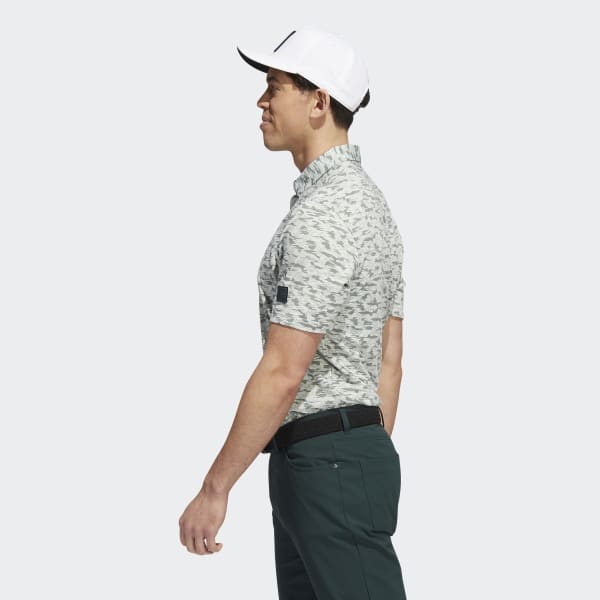 Green Go-To Camo-Print Golf Polo Shirt