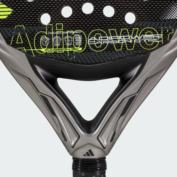 Silver Adipower Carbon CTRL Padelracket