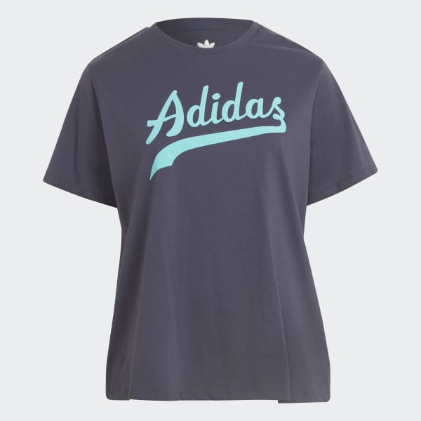 modrá Tričko (plus size) TZ762