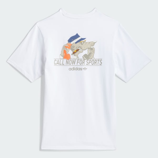 adidas Call Now for Sports Tee (Gender Neutral) - White adidas Call Now for Sports Tee (Gender Neutral) - White