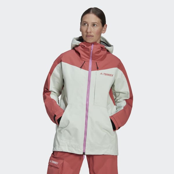 Czerwony Terrex 3-Layer Post-Consumer Nylon Snow Jacket TG329